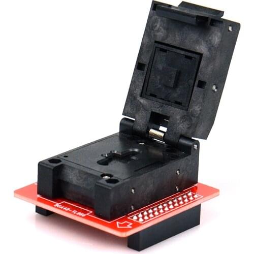 Newest BGA48 ZIF Adapter/Adaptor with TSOP48/SOP44 Support NAND Flash Only for TL866II Plus Programmer Calculator Smart Chip