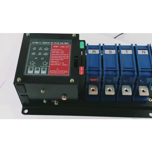 Hot-selling Factory AUTO/MANUAL RH-NA Changeover Switch 3P 125A ATS