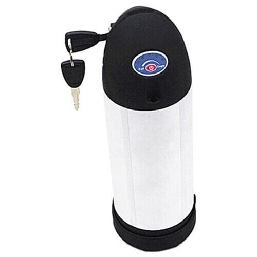 Free shipping li-ion 24v 10ah 10.5ah 11.6ah 13ah 14ah mini short light small dolphin water bottle e-bike battery