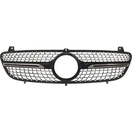 Charm2021 Fit For Grille the Front of 06-14 Mercedes Benz Viano Refitted with Mantianxing Grid