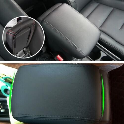 Car Microfiber Leather Center Console Armrest Box Cover Protective Trim For Honda CRV 2012 2013 2014 2015 2016