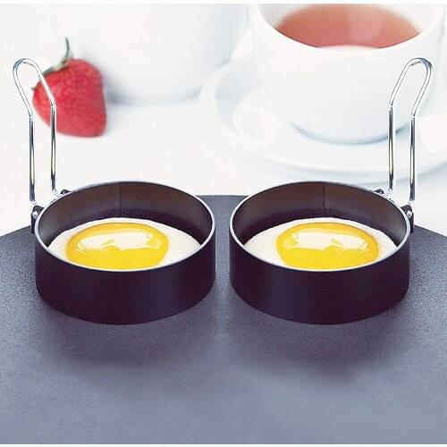 Stainless Steel Cooking Mold Fried Egg Pancake Circle Non-stick Egg Rings Kitchen Mould Tool