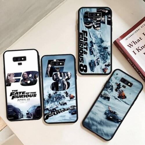 Fast and Furious 8 Movie Poster Phone Case For Samsung A50 A51 A71 A20E A20S S10 S20 S21 S30 Plus ultra 5G M11 funda cover