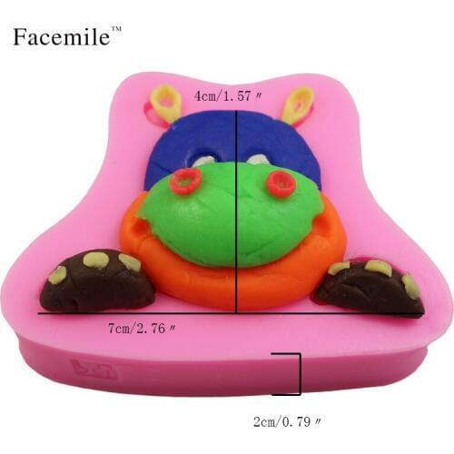 Flexible 3D Cute Silicone Animal Candle Soap Molds Decorative Resin,Clay Crafts Moulds 50-151 Gift