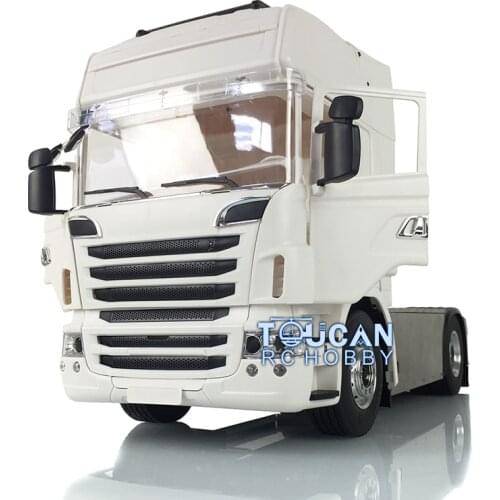 1/14 LESU RC Metal SCA 4*4 Chassis Light Motor DIY Hercules R730 Cabin Model