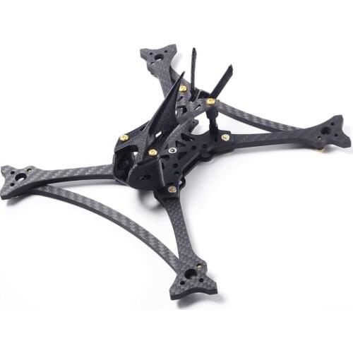 HGLRC Wind5 Lite True-X 208mm Carbon Fiber FPV Frame Kits 5mm Arm for RC FPV Racing Freestyle 5inch Drones DIY Parts