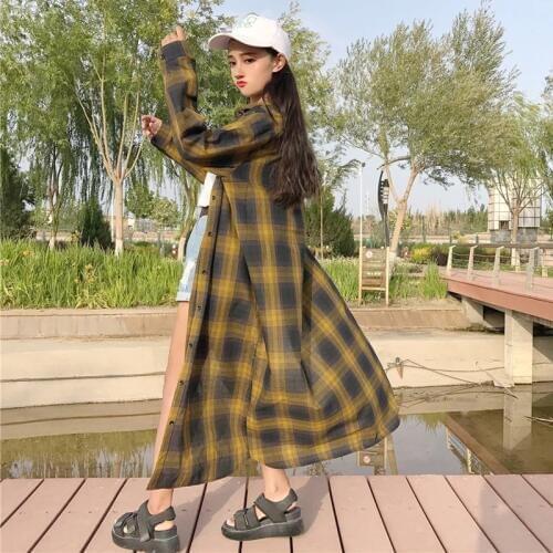 Женские рубашки в клетку Himifashion China At AliExpress