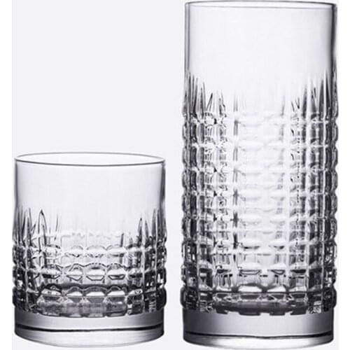 Crystal Whiskey Glasses for Liquor Scotch Bourbon