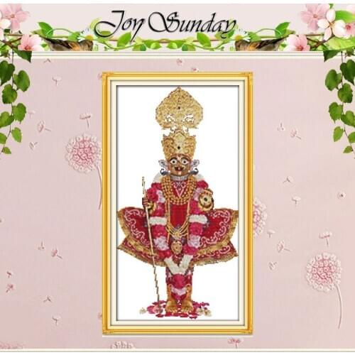 Indian God Patterns Counted Cross Stitch 11CT 14CT Cross Stitch Sets Wholesale Chinese Cross-stitch Kits Embroidery Needlework