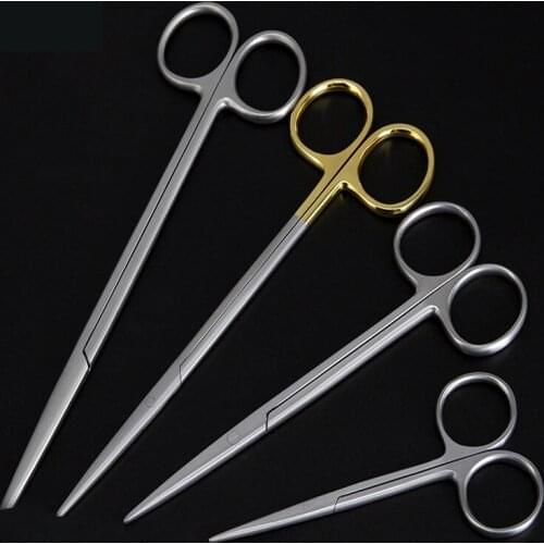 Beauty Tools Rhinoplasty Blunt Tip Scissors Nasal Cavity Peeling Surgery Round Tip Scissors
