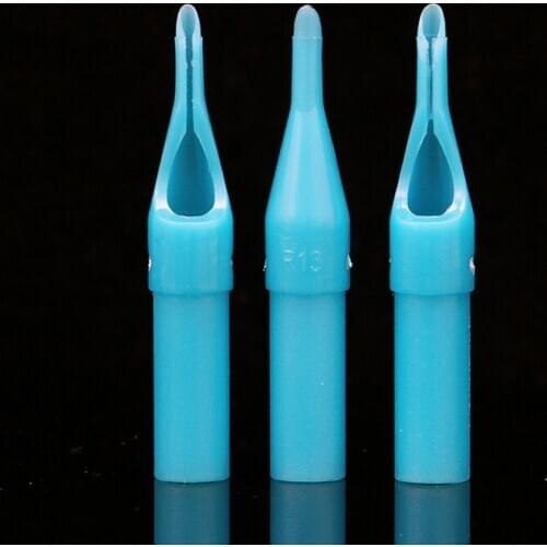 2019 Disposable Blue Tattoo Needle Mouth RT FT Tattoo Machine Tattoo Accessories Tattoo Tip Wholesale 100PCS/Lot
