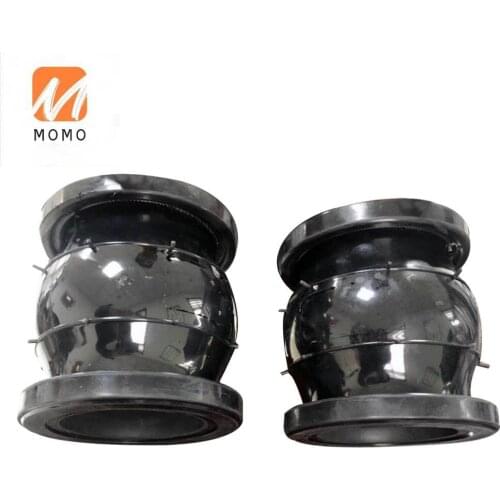 Plumbing materials single sphere flexible galvanized rubber joint