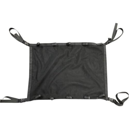 Car Interior Roof Storage Net Fishing Rod Fishing Tackles Storage Car Top Mesh Organizer Mesh Net