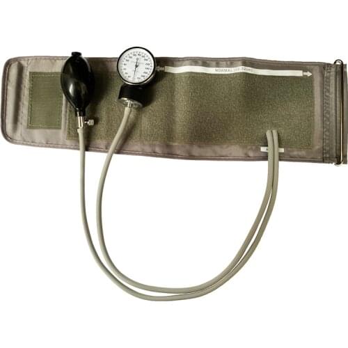 Aneroid Sphygmomanometer Measure Device Home Use Blood Pressure Manual Watches Meter Arm Cuff Tool Tonometer for Adult with Bag
