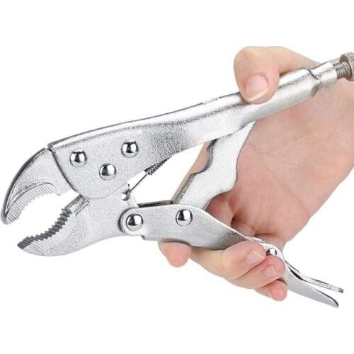 10" Curved Jaw Lock Locking Mole Plier Vise Vice Grips Pliers Welding Tool