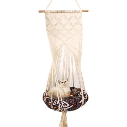 Comfortable Lazy Furniture Swing Bed Hanging Cushion for Cat Puppy Sleeping Bed