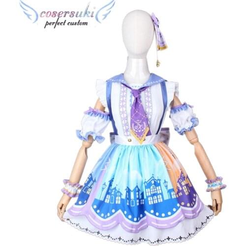 THE IDOLM Girl Koshimizu Sachiko Cosplay Costumes Cosplay Carnaval Costume Halloween Christmas Costume