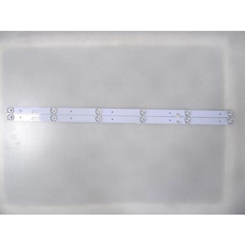 10Pieces/lot for New led backlight CC02320D562V04 for 32inch strip LE-8822A SJ.HL.D3200601-2835BS-F 6v 6lamp 56CM 100%NEW
