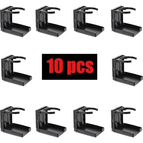 10 Pcs Folding Cup Drink Holder Can Bottle Adjustable Car Door Back Seat Water Cup Holder For Car Truck Boat