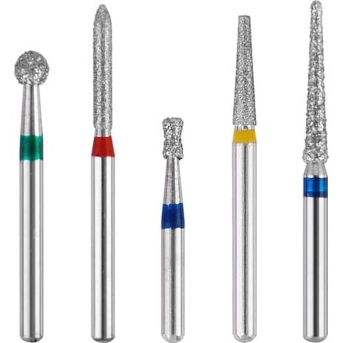 100pcs FG Diamond dental bur or Dia-burs for High Speed Dental Handpiece for dentist