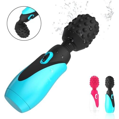 19cm Magic Wand Vibrators For Women Clitoris Stimulator Nipple Massager Erotic Machine Sex Toys Adults Female Masturbator Shop