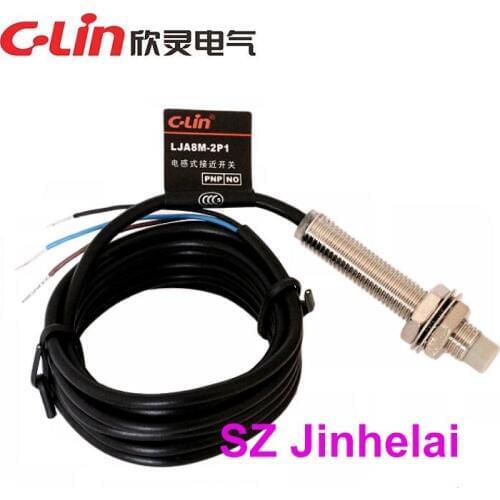 C-Lin LJA8M-2P1 LJA8M-2P2 Authentic original Proximity switch PNP DC6-36V 1.5M