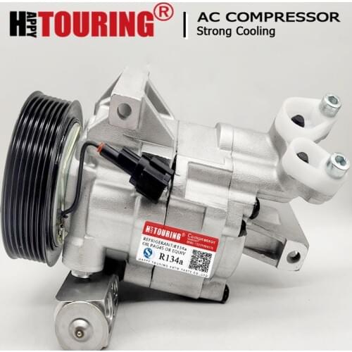 DKV08R A/C AC Compressor For Nissan Latio Tiida Micra Note Z0014129A Z0004246B 92600CJ700 92600CJ70A 92600CJ70C 92600CJ70B