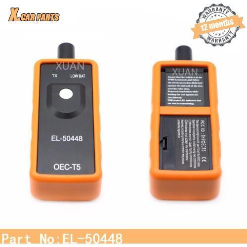 EL-50448 Auto Tire Pressure Monitor Sensor TPMS Reset Tool For G M Cadillac SLS2.0T XTS XLR Evoq Imaj Vizon Cien Sixteen EL50448