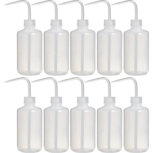 HHFF 10pcs 250ml Tattoo Diffuser Green Soap Water Wash Squeeze Bottle Lab Non-Spray