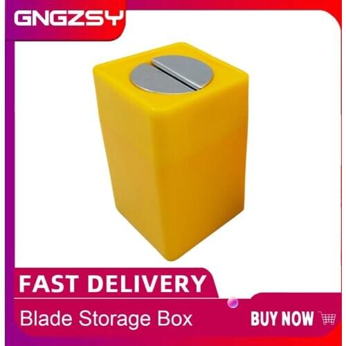 Safety Trash Blades Disposal Container for Snap Off Knife Vinyl Car Wrap Carbon Film Sticker Cutter Blade Storage Box E07