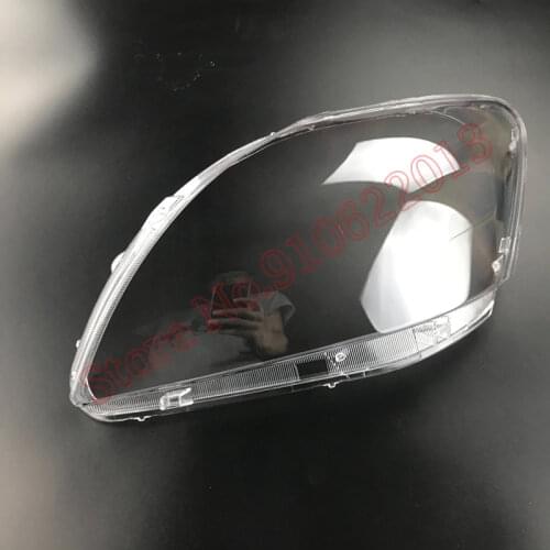 Car Front Headlight Cover For Toyota Vios 2006-2015 Light Caps Transparent Lampshade Glass Lens Shell