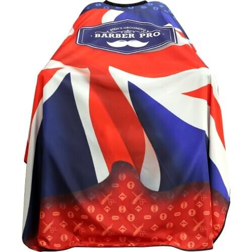 Barber Accessories Flag Style Barber Cape New Design Cutting Cape Hair Salon