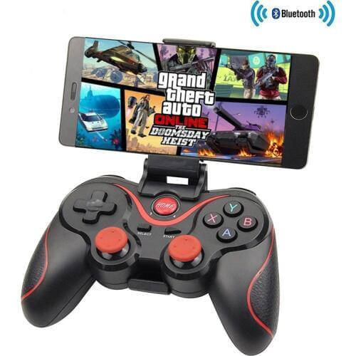 Wireless Bluetooth 3.0 Android Gamepad T3/X3 Game Controller Gaming Remote Control For Win 7/8/10 For Smart Phone Tablet TV Box