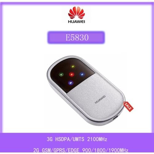 Unlocked Huawei E5830 Wifi Routers 3G Modem Router 7.2Mbps Mobile WiFi Hotspot 3G HSDPA WCDMA GSM Pocket Router
