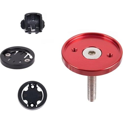 Road Bike Computer Holder stem top cap bicycle stopwatch GPS ultralight Mount For GARMIN Bryton CATEYE