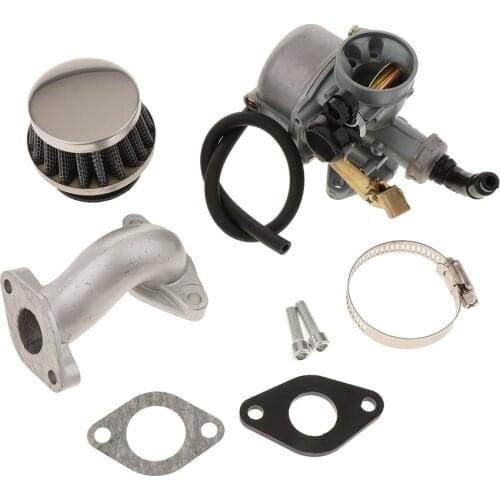 PZ19 Carb 19mm Carburetor Air Filter For 50cc 70cc 90cc 110cc ATV Quad with Intake Pipe Gasket