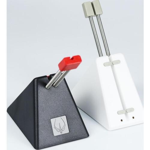 Brand new Hotline Games Mouse cord clip Bungee Cable Holder Fixer Holder Management Device for e-Sporting gaming black white