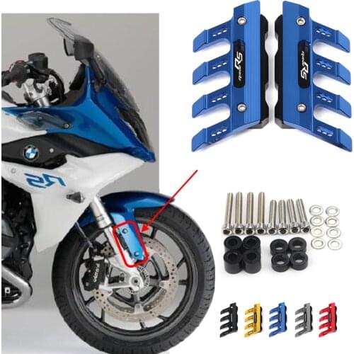 For BMW R1200RS R1200 RS Motorcycle CNC Accessories Mudguard Side Protection Block Front Fender Anti-Fall Slider