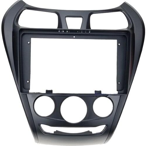 Car Fascia Navigation Fascias Dash Frame Kit Panel For 9" Android Multimedia Player For Hyundai Eon 2011 2012 2013 20142015 2016