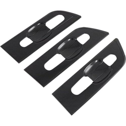 For Ford Transit 2017 Tourneo 2016 Car Exterior Door Handle Bowl Cover Frame Trim ABS Auto Styling Molding