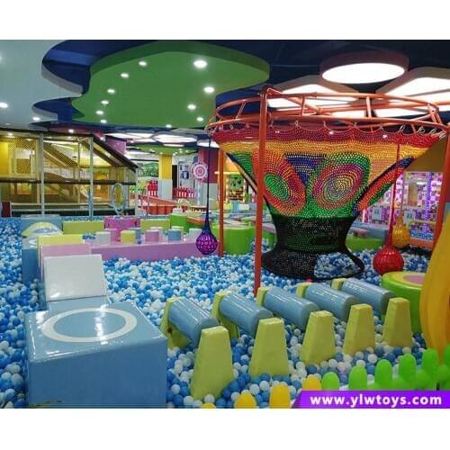 Indoor ball pool gym room,commercial soft playground structure equipment