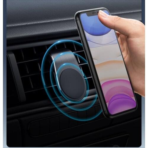 Magnetic Car Phone Holder Air Vent Clip Mount for Peugeot 208 3008 5008 408 2008 308 508 306 407 807 Partner