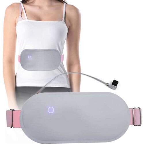 Washable Far Infrared Wireless Warming Uterus Belt Electric Heating Women Palace Menstrual Stomachache Waist Pain Massage Health