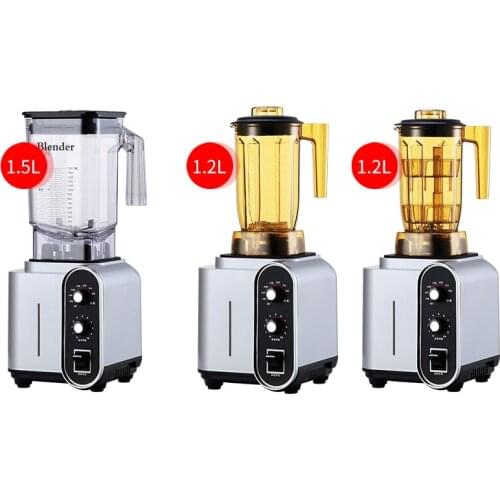 New Multi-Functional High Power Commercial Automatic Portable Blender Ice Crusher With Sand Ice Extract Tea And Milk Cover Cup