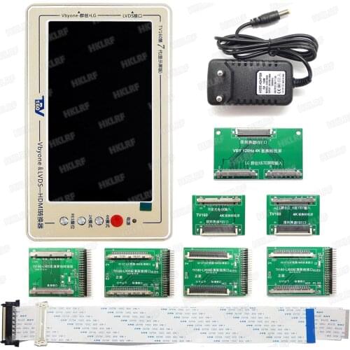 Newest TV160 Mainboard Converter Test Tools 7th Generation Vbyone & LVDS To HDMI-compatible With ZT-C1 Multimeter