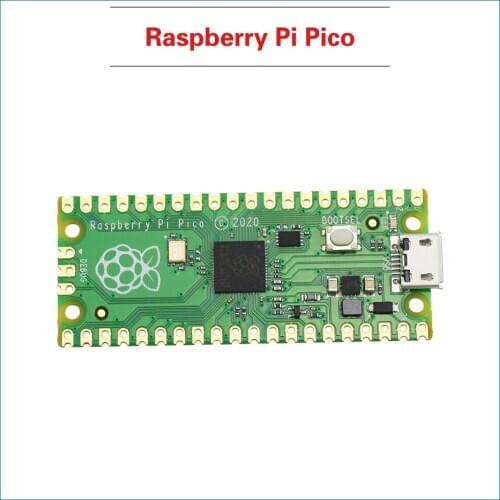 Official Raspberry Pi Pico Board RP2040 Dual-Core 264KB ARM Low-Power Microcomputers High-Performance Cortex-M0+ Processor