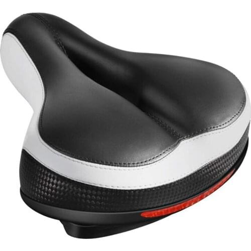 Bike Seat,Bicycle Saddle for Men Women,Bike Cushion Replacement with Shock Absorbing Ball Reflective Stripe for MTB,Etc