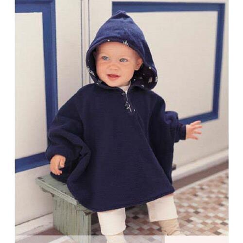 Winter Baby Boy Clothes infant coat Reversible Newborn Poncho Outerwear Hooded Gown Jacket Bebe Cloak Coats Outfits