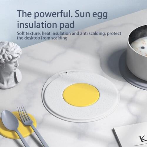1pc Food Mat Egg Insulation Placemat Kitchen Tableware Table Mat Heat-resistant Pads Bowl Cup Coaster Kitchen Accessorie 2021