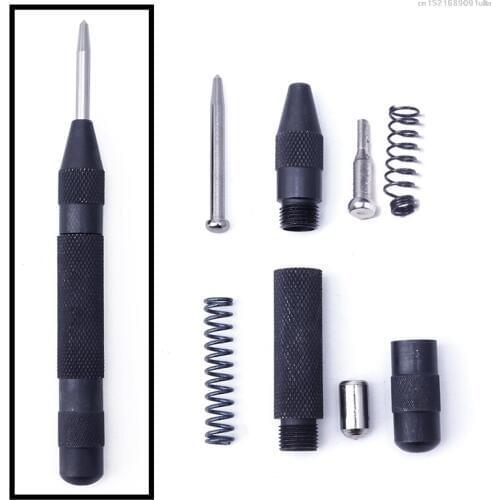 2018 Heavy Duty Automatic Centre Punch Spring Loaded Metal Wood Press Dent Marker